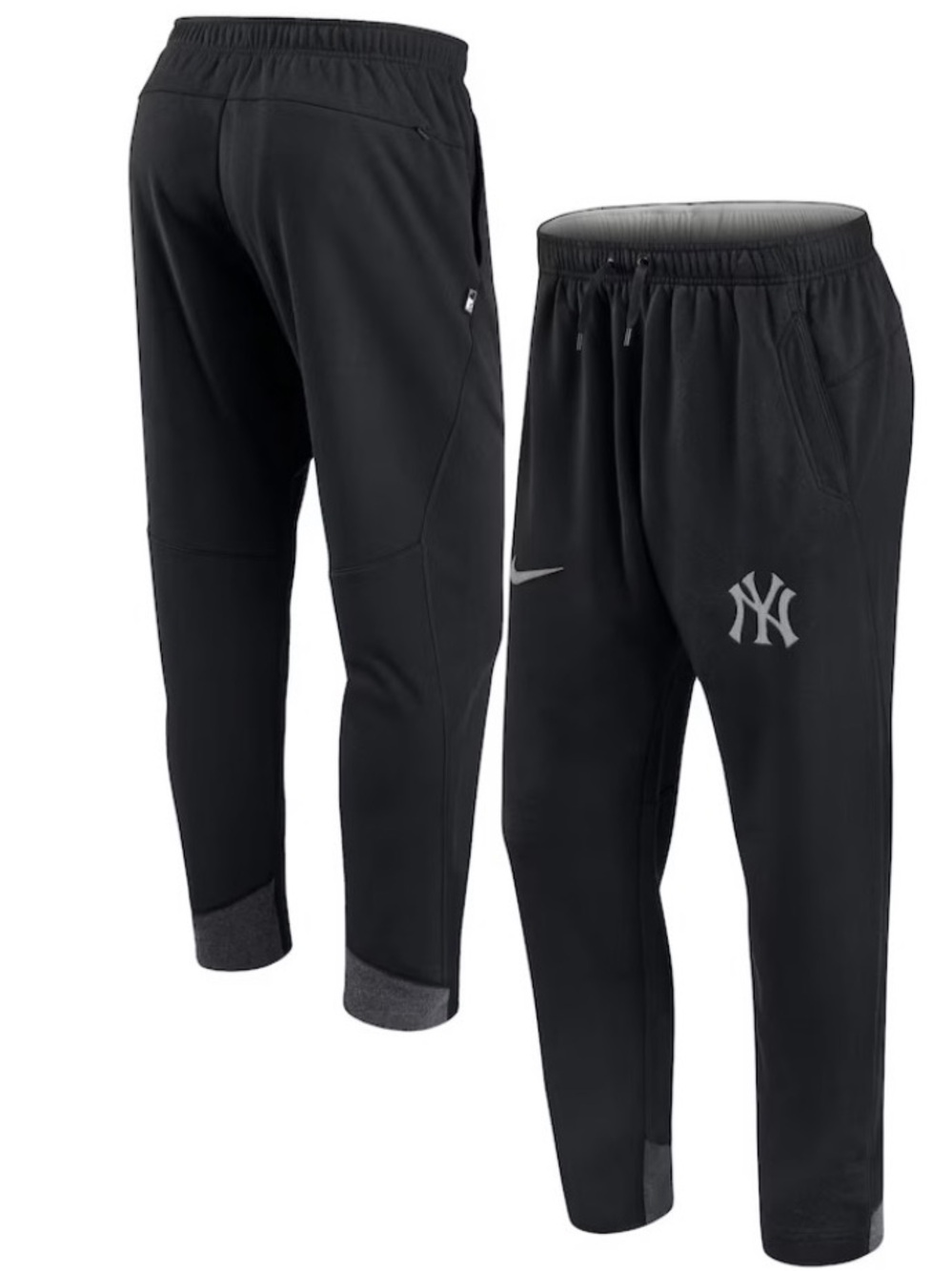 Nike Black New York Yankees Logo Jogger pants M